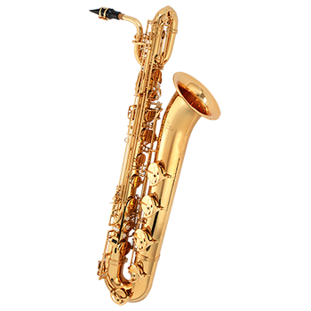 400 Series Baritone Saxophone – Brass – Brushed 